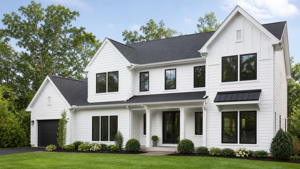 James Hardie fiber cement siding on a Connecticut home