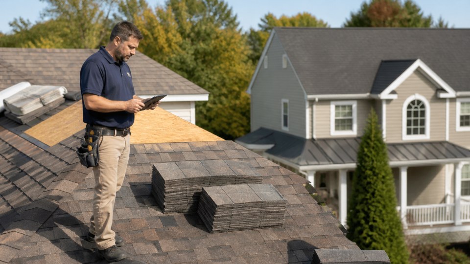 Connecticut roof replacement inspection and shingle estimate