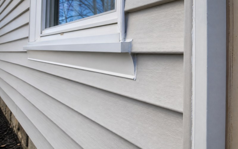 Siding repair and flashing detail work