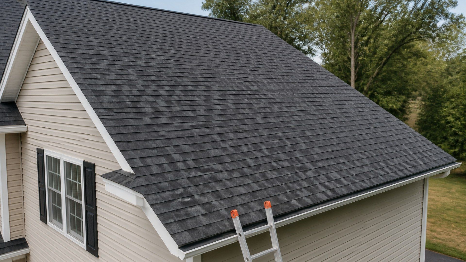 Complete roof replacement on a Connecticut home